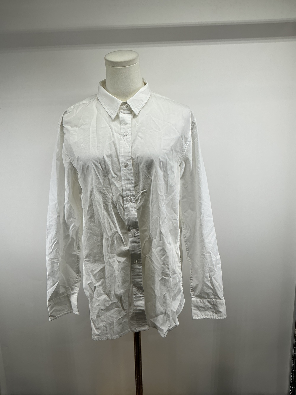 100% Organic Cotton Poplin Long Sleeve Shirt